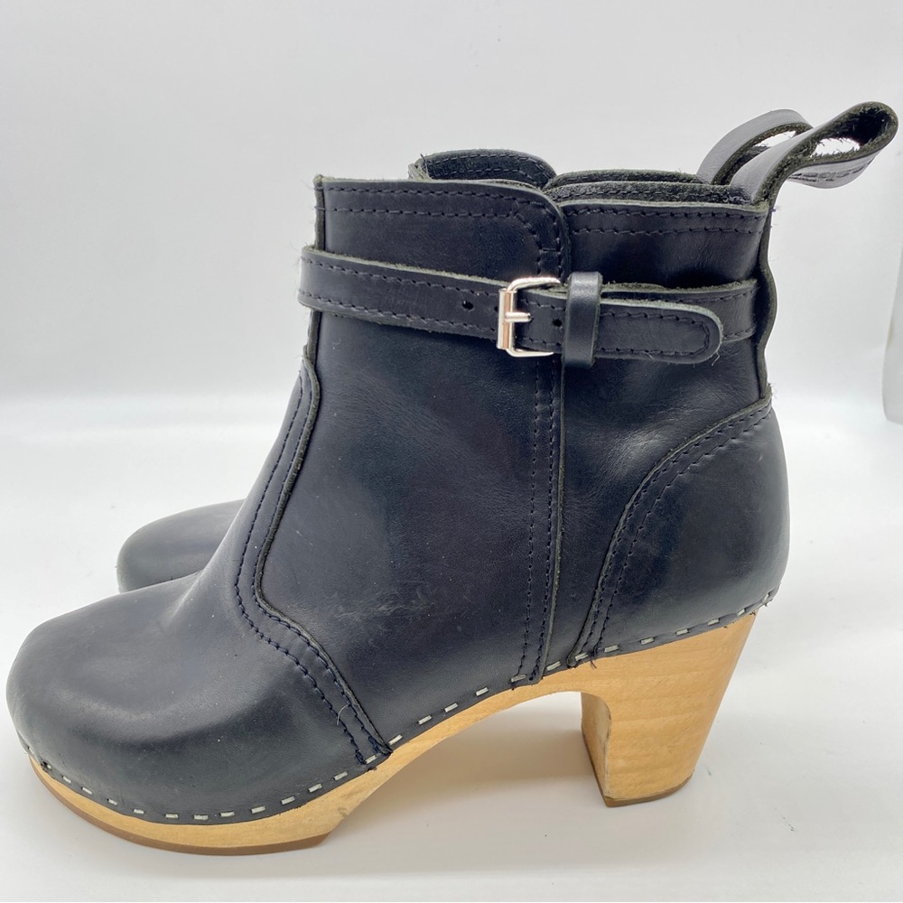 Swedish Hasbeens Size 38 Clog Bootie - image 2
